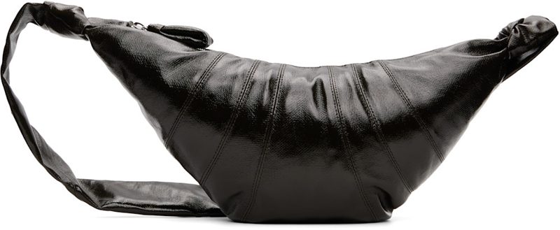 Brown Medium Croissant Bag 262646F048015