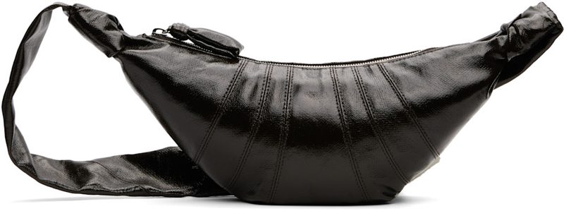 Brown Small Croissant Bag 262646F048010
