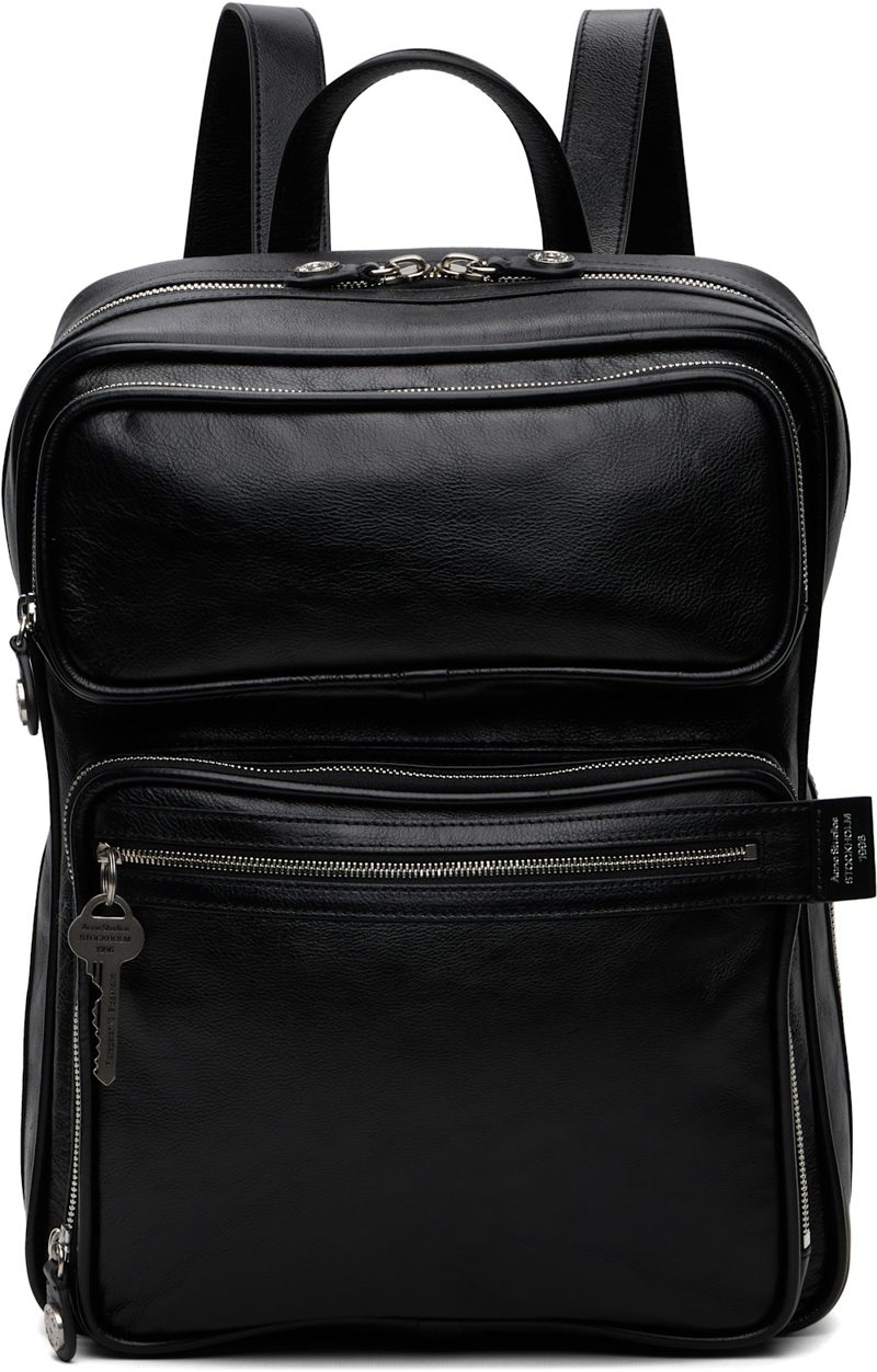 Black Camero Gym Backpack 262129F042000