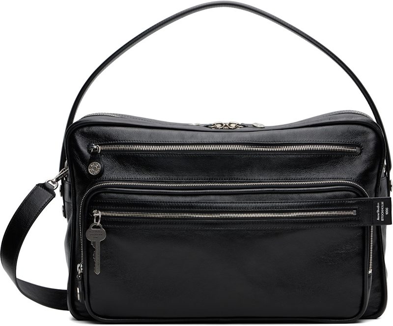 Black Camero Camera Shoulder Bag 262129F048035