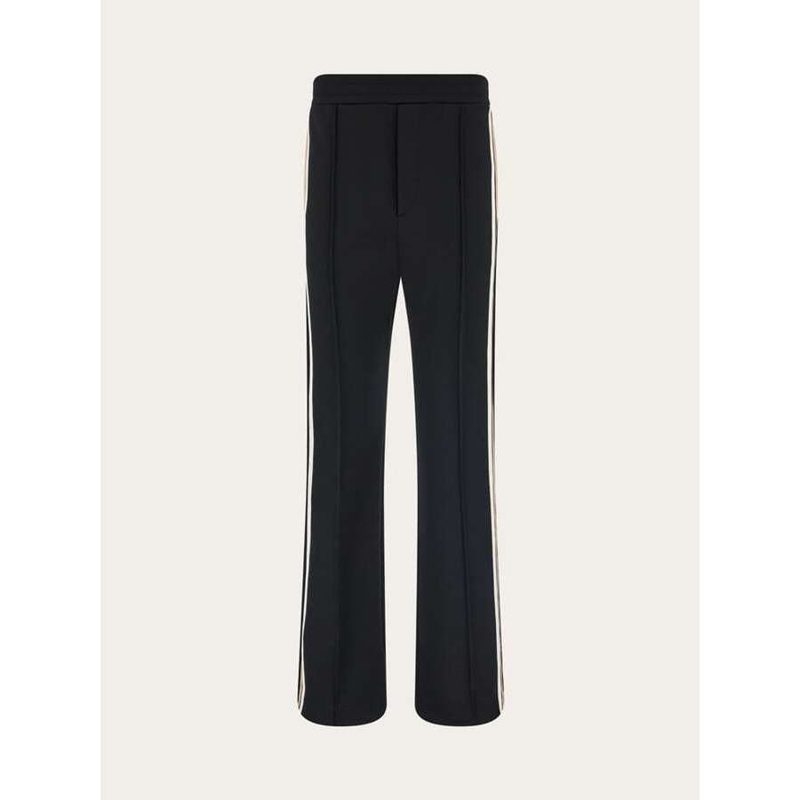 Black Side Stripe Trousers