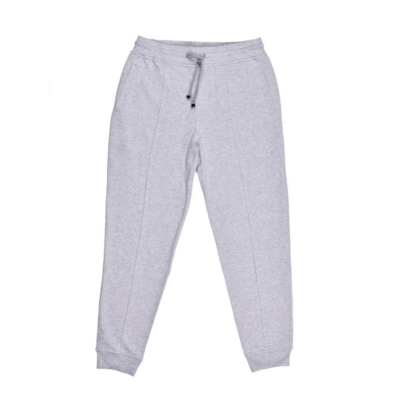 Brunello Cucinelli MenS Light Grey Cotton Sweatpants