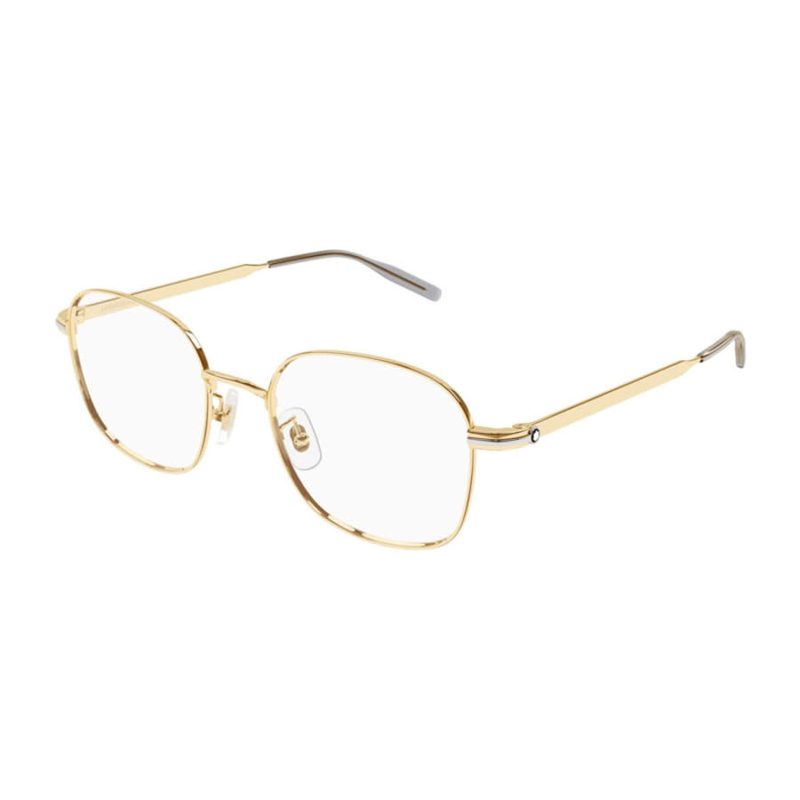 Montblanc Mens Black Square Eyeglass Frames MB0238OK 001