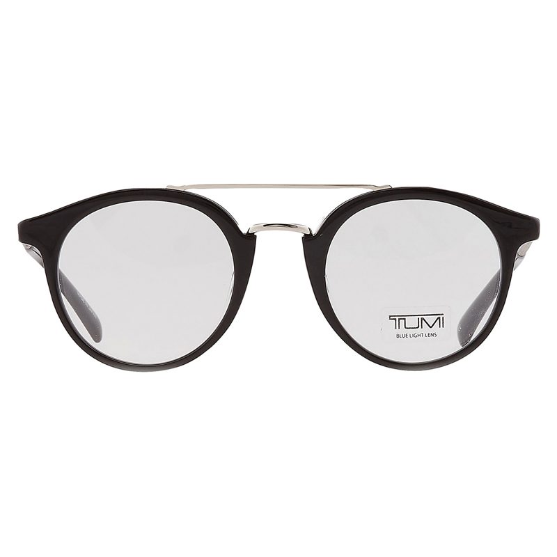 Tumi Demo Round Unisex Eyeglasses VTU022 0700 48