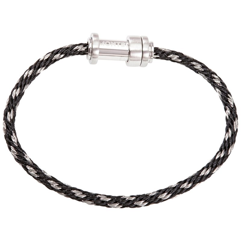 Montblanc Meisterstuck Mens Woven Bracelet- Size 68