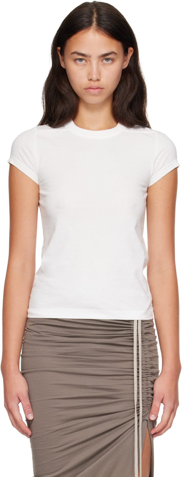오프화이트 Tower Cropped Level T-shirt 262232F110008