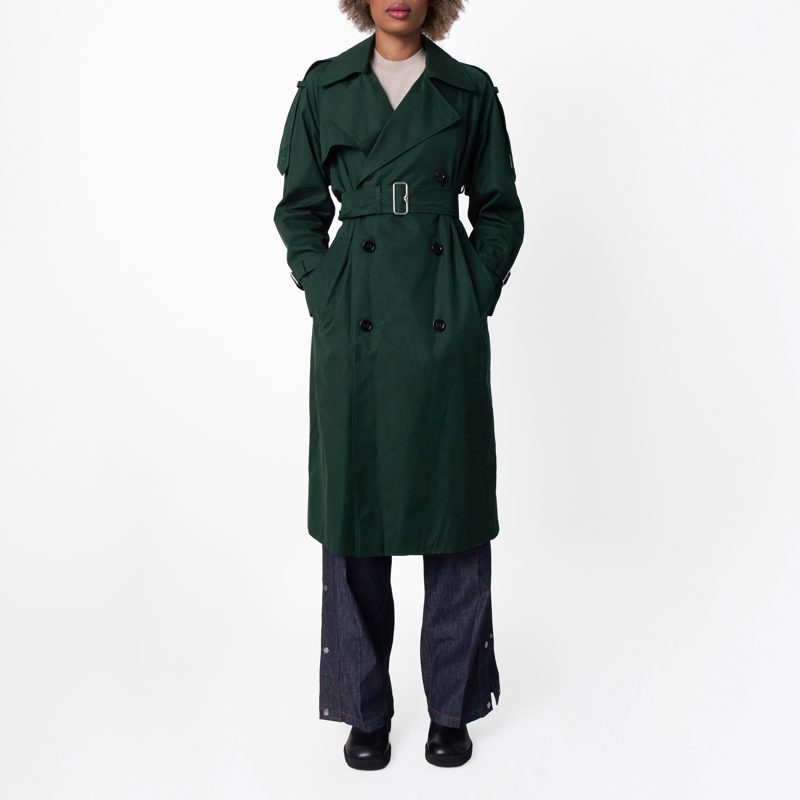 Castleford Double-Breasted Trench Coat_Ivy