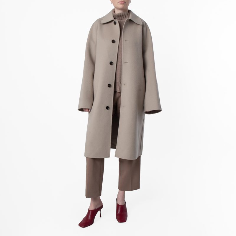 Straight-Hem Wool Midi Coat_Field