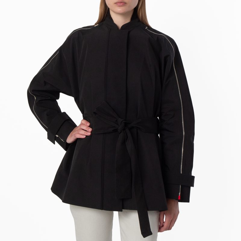 Belted Tailored Jacket_Black