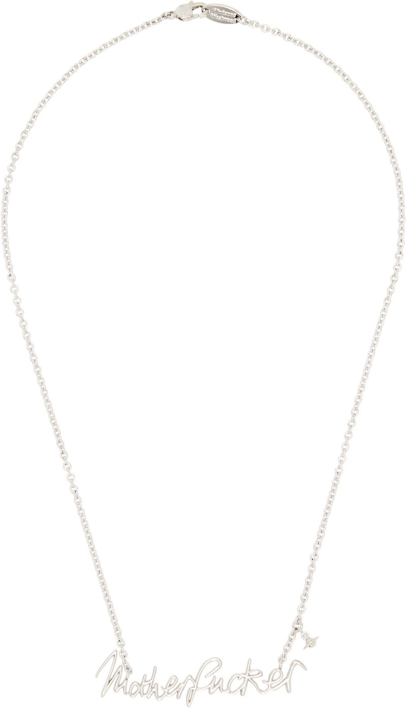 Motherfucker Pendant Necklace 262314M145023