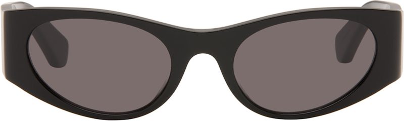 Black Flash Small Cateye Sunglasses 262677M134005