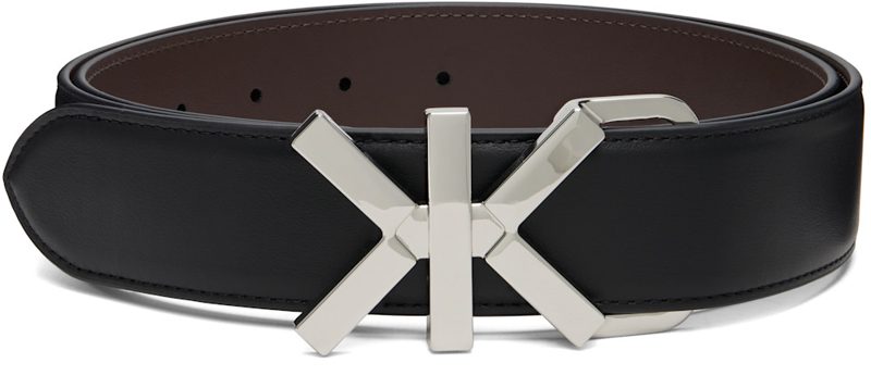 Black [겐조] Paris Double K Reversible Belt 262387M131001