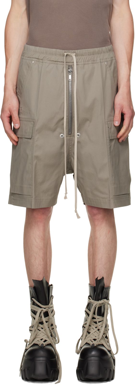 Gray Tower Cargobela Shorts 262232M193037