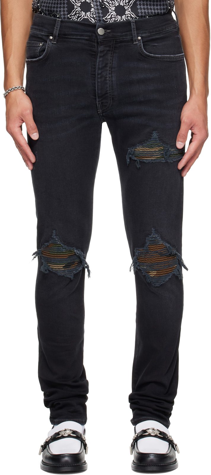 Black Camo MX1 Jeans 262886M186016