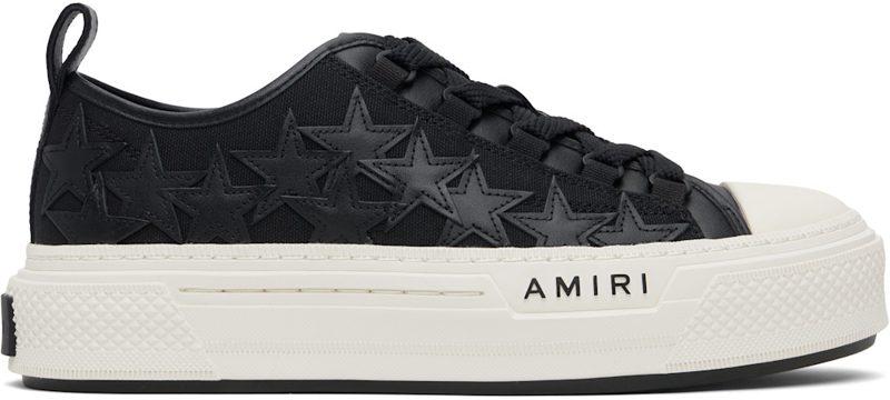 Black Stars Court Low Sneakers 262886M237002