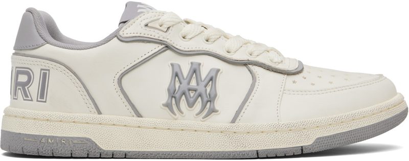 오프화이트 & Gray Newport Sneakers 262886M237045