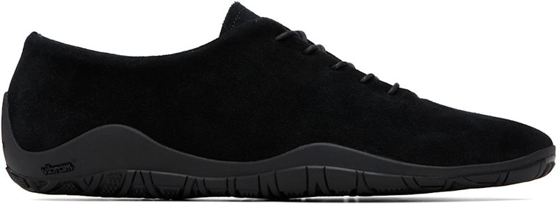 Black Elbe Lace-Up Sneakers 262249M237003