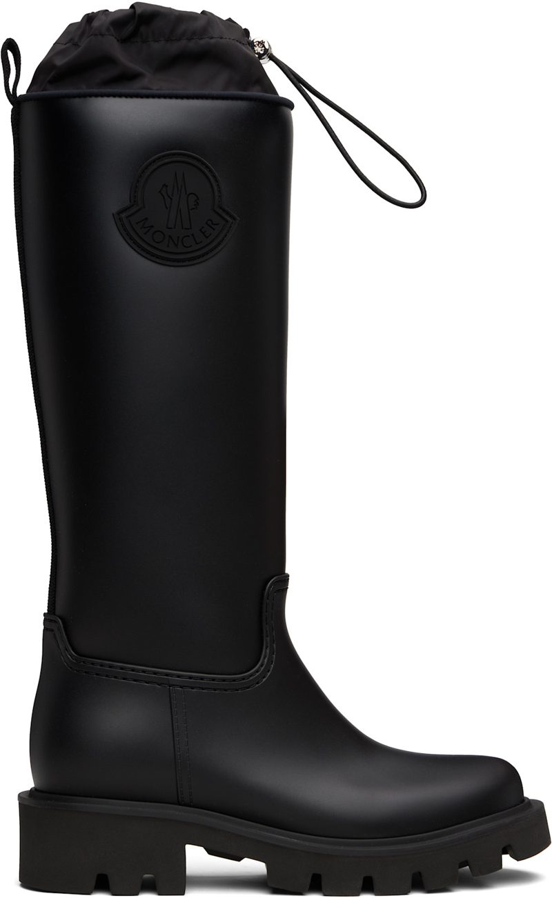 Black Kickstream High Rain Boots 262111F115004