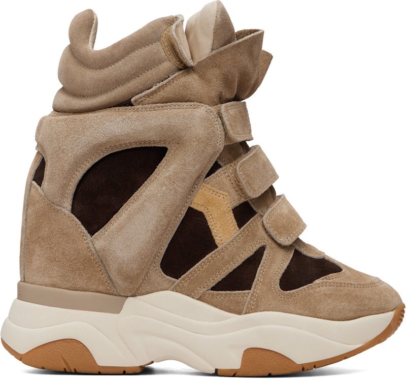 Beige & Brown Balskee Sneakers 262600F127000