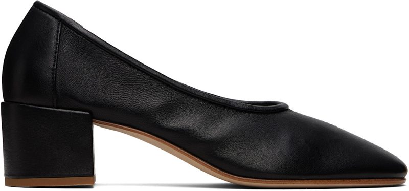 BY FAR Black Prudence 45 Heels 262289F122011