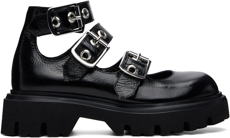 Black Bacchus Loafers 262314F121000