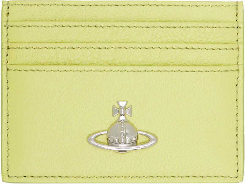 Green Flat Card Holder 262314M163046