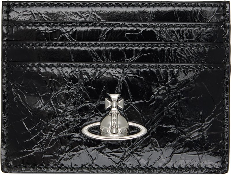 Black Flat Card Holder 262314F037035