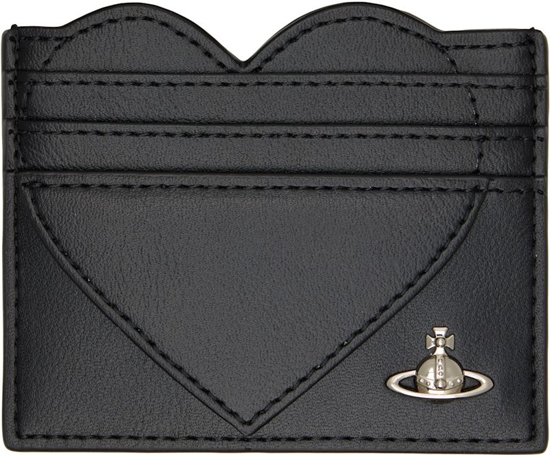 Black Heart Card Holder 262314F037026