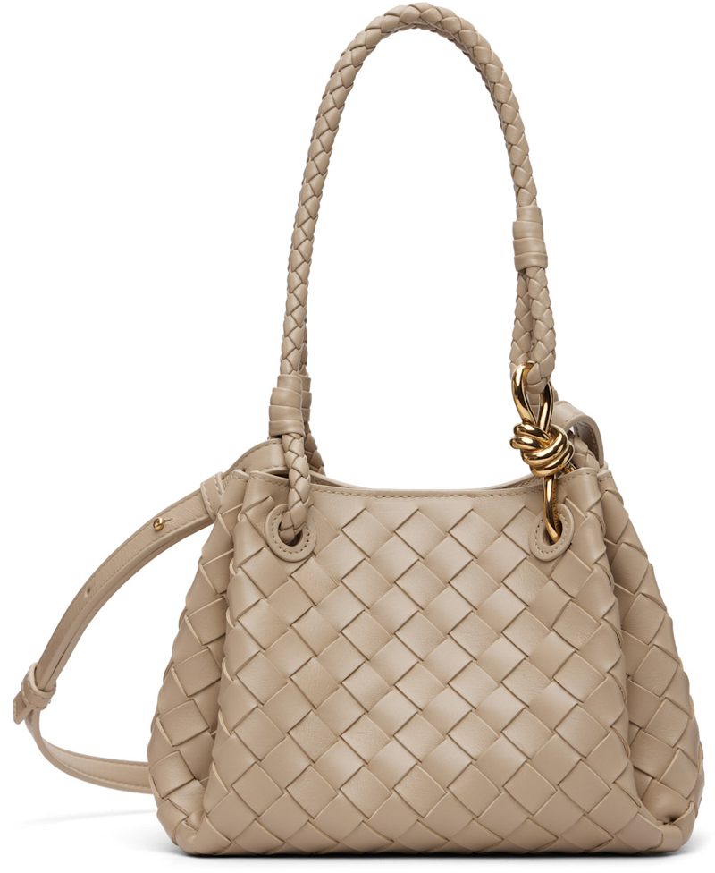 Beige Small Parachute Bag 252798F048020