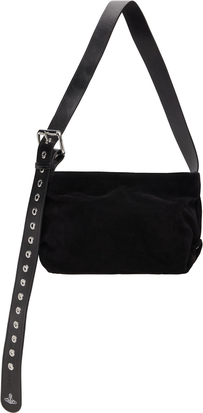 Black Maxime Small Shoulder Bag 262314F048062