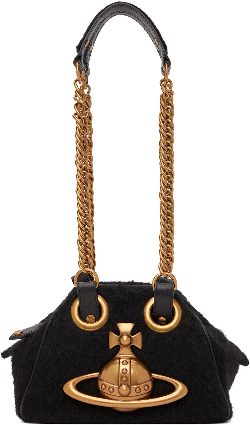Black Archive Orb Chain Hand Bag 262314F048080