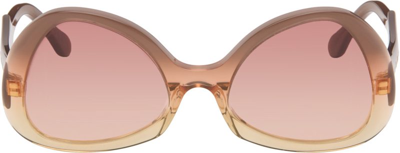 Marni Taupe Anu Ohia Sunglasses 262379F005031