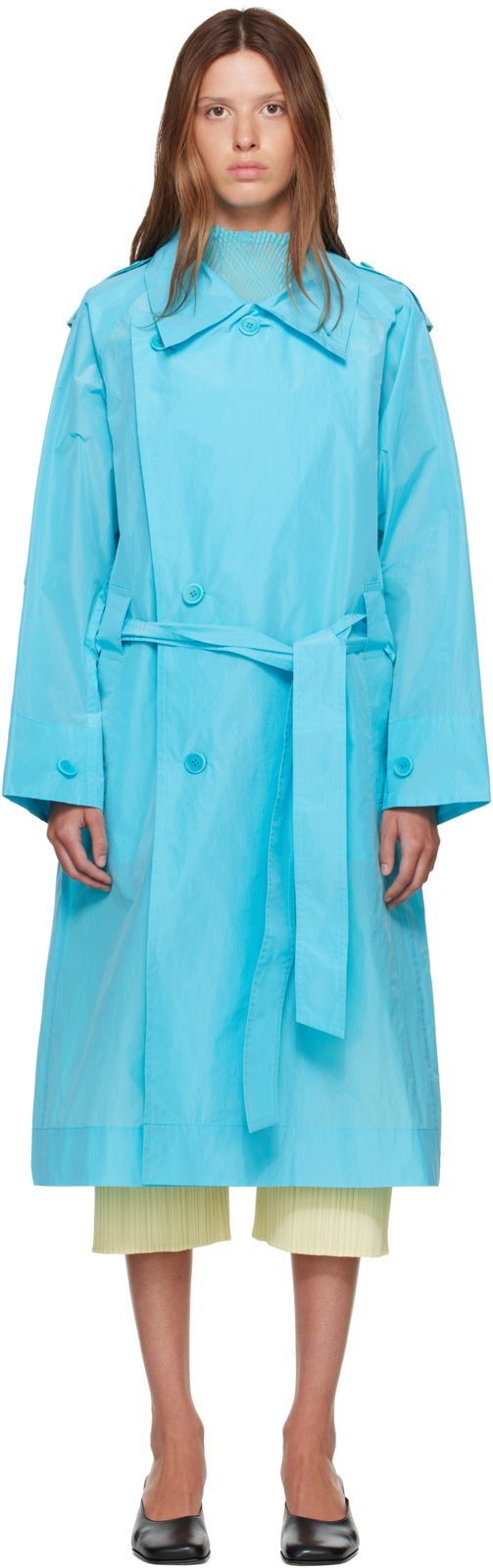Blue Correlation Coat 262809F059002