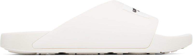 White Label Mule Slides 262278M234004