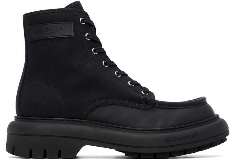 Black [지방시] Cargo Desert Boots 262278M255001