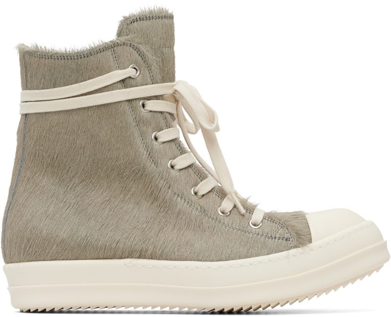 Gray & White Tower LHL Sneakers 262232M236081