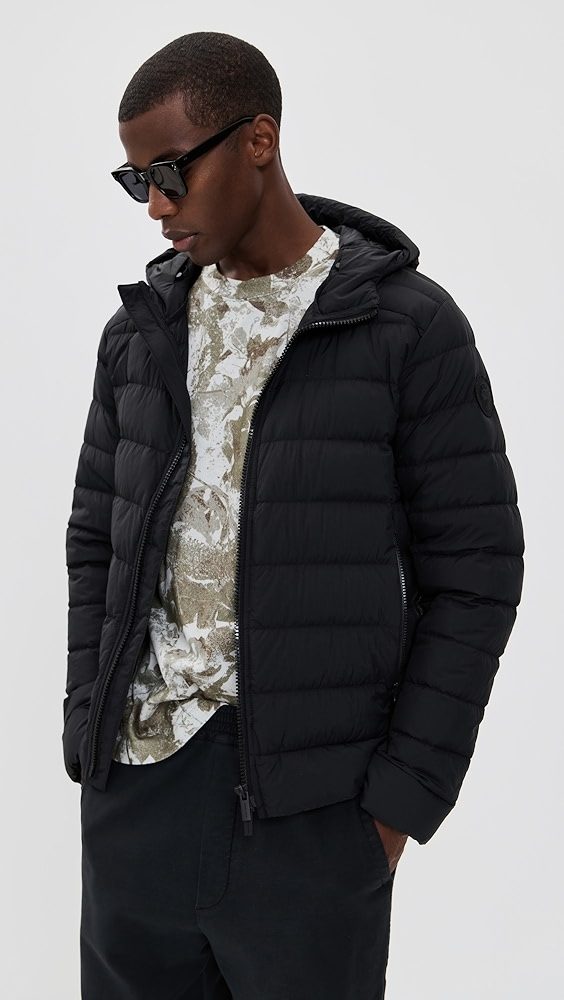 Crofton Enduraluxe Hooded Jacket_Black