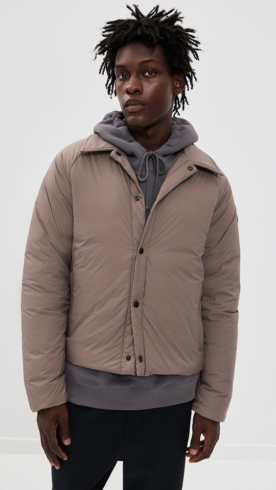 Lodge Coach Jacket_Taupe Grey
