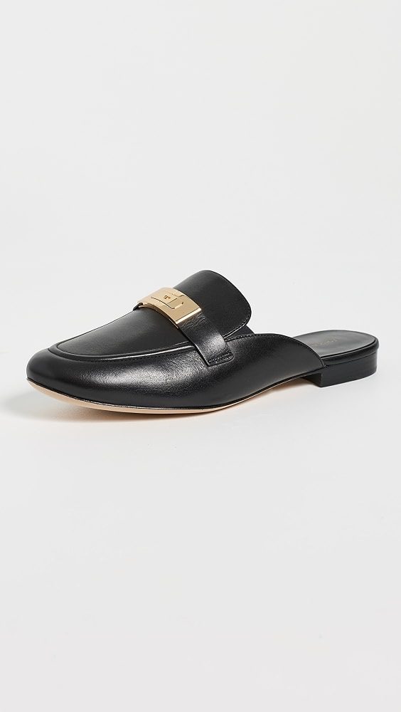 Leelee Loafer Mules_Perfect Black