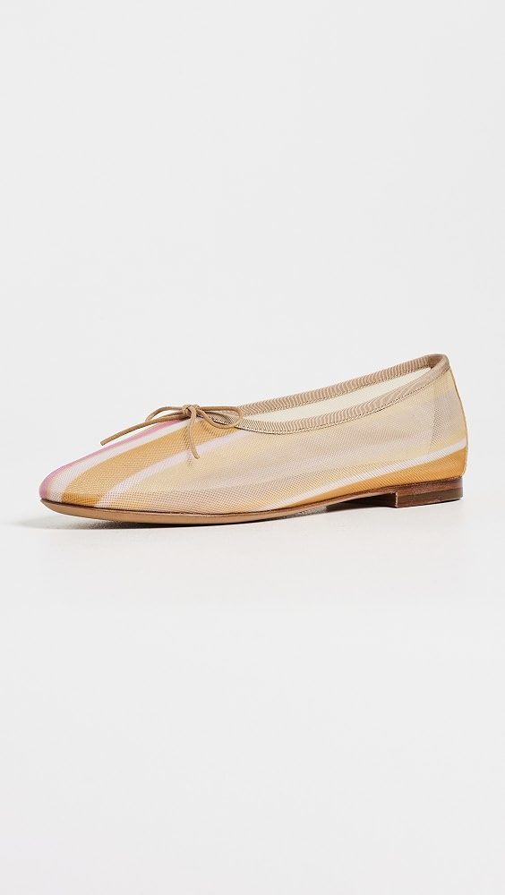 Mansur Gavriel Dream Ballerina Flats_Sunset Multi