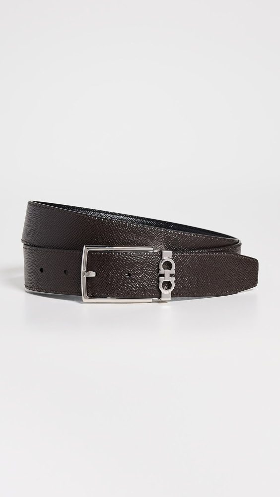 Gancio Reversible Belt_Black/Brown
