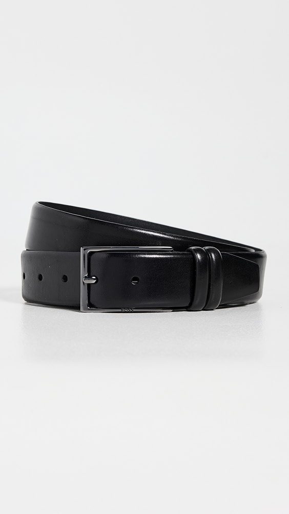 Carmello Leather Belt_Black