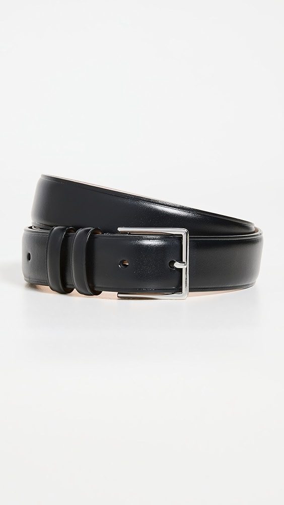 Paul Smith Leather Classic Suit Belt_Black