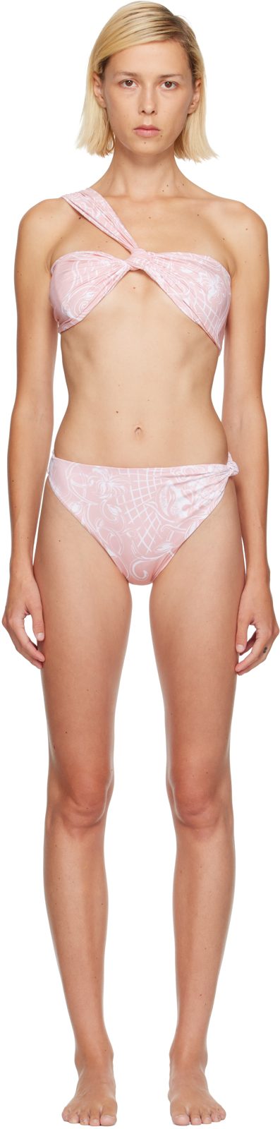 Pink Bandeau Bikini 262251F103003