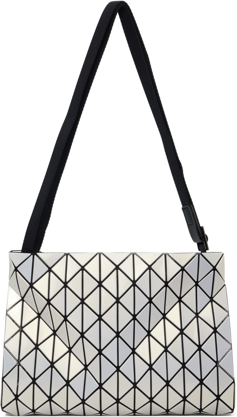 White Row Metallic Bag 262730M170014