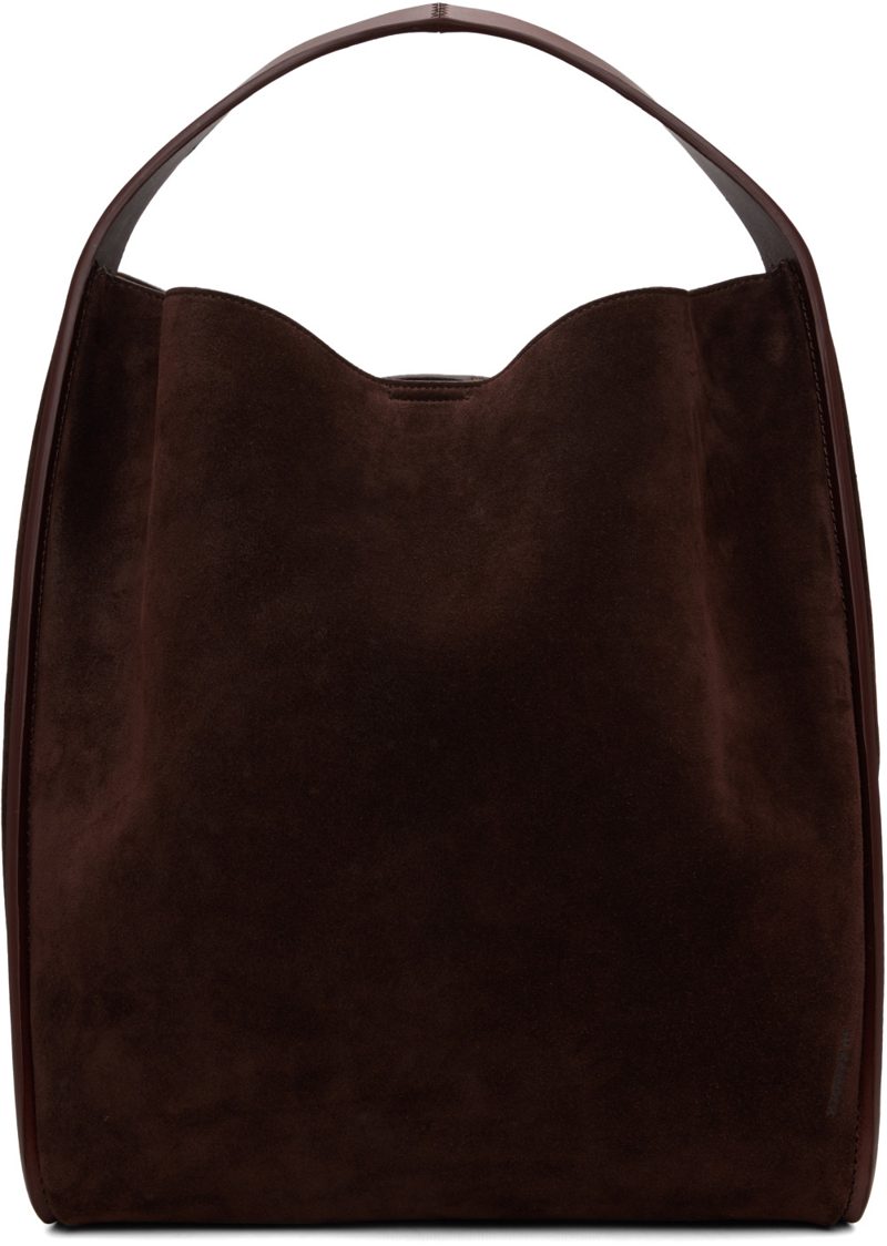 Brown Pivot Tote 262249F048001
