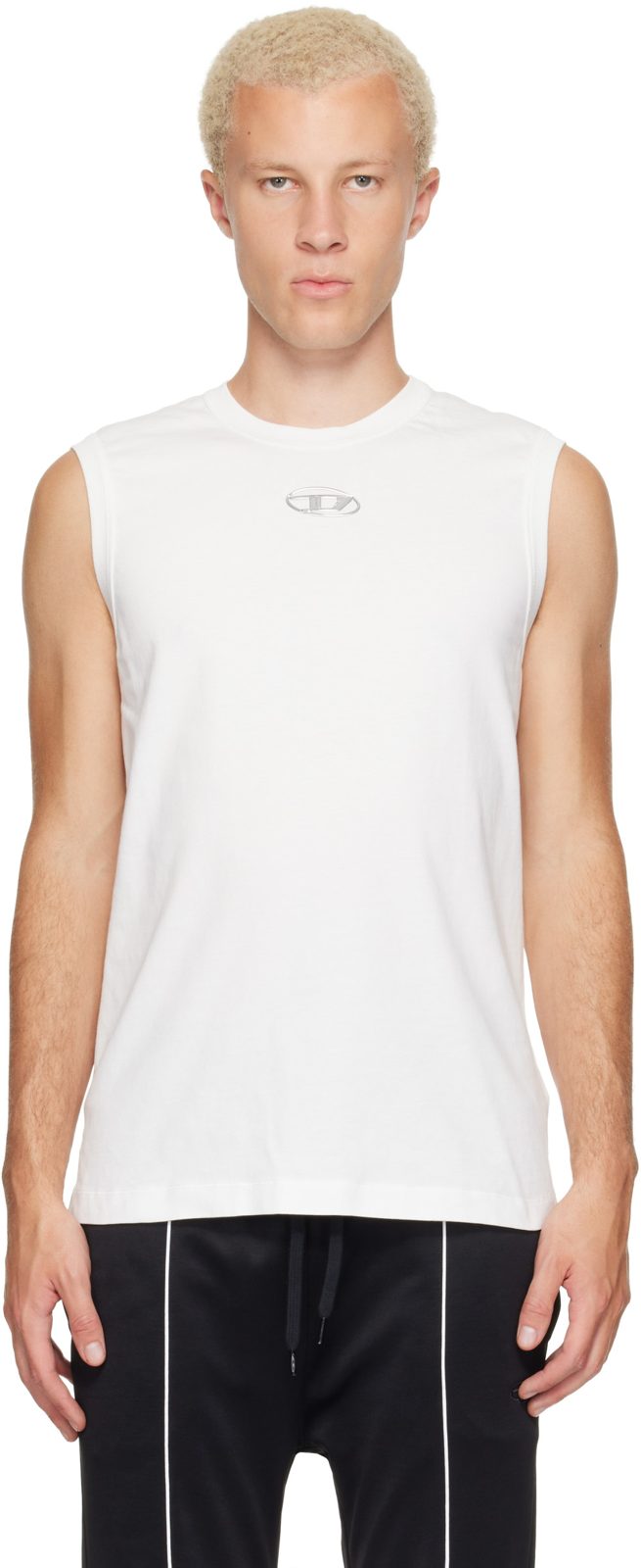 White T-Bisco-Iod Tank Top 262001M214000