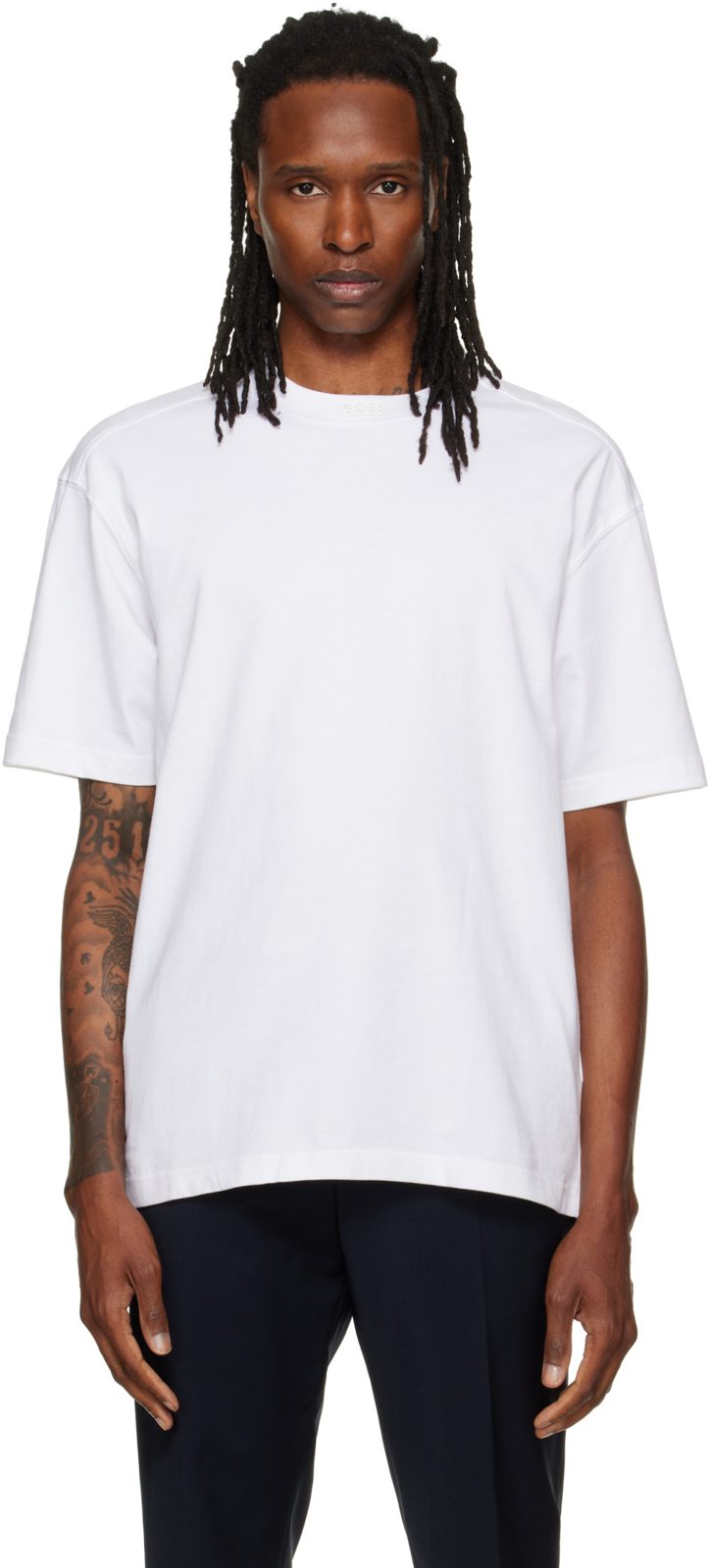 White [보스] T-shirt 262085M213007