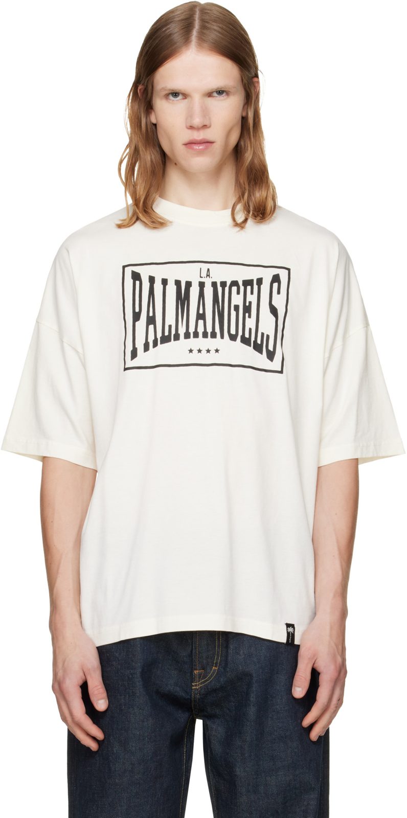 오프화이트 Vintage Box Logo Loose T-shirt 262695M213019