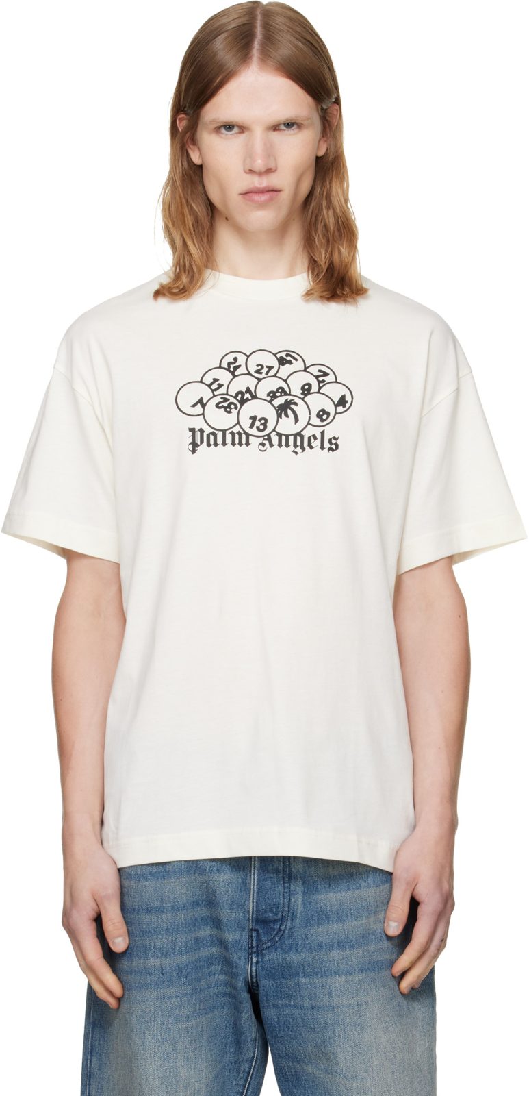 오프화이트 PA Pool Regular T-shirt 262695M213032